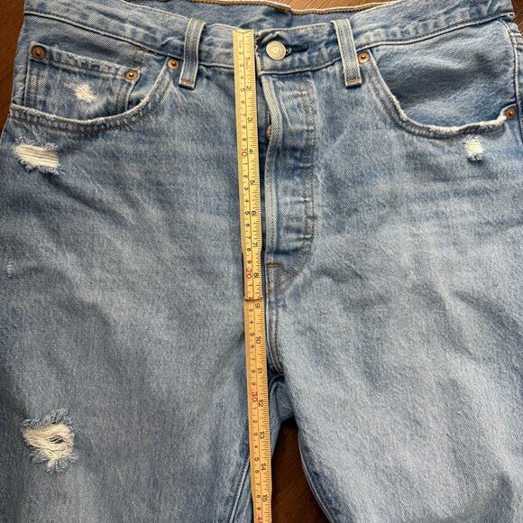Levi’s 501XX Button Fly Women's Jeans Light Wash Y2K Casual Minimalist Sz 31 - Picture 5 of 8